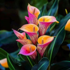 Калла Оникс купить по цене от 450р. в интернет-магазине «Посадика» с доставкой почтой в в Верхний Тагиле и по всей России – [изображение №1].