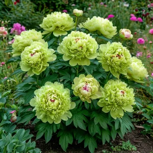 Пион Зеленые Бобы купить по цене от 610р. в интернет-магазине «Посадика» с доставкой почтой в в Верхний Тагиле и по всей России – [изображение №1].